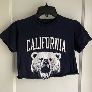 Brandy Melville California Cropped Tee 💙